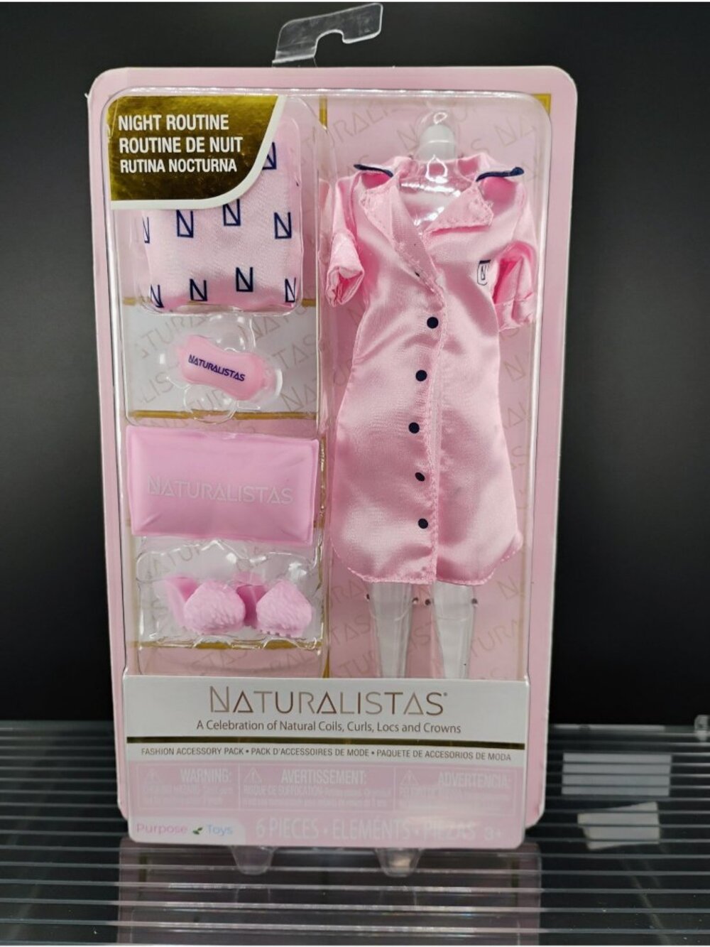 Naturalistas Doll Night Routine Fashion Pack